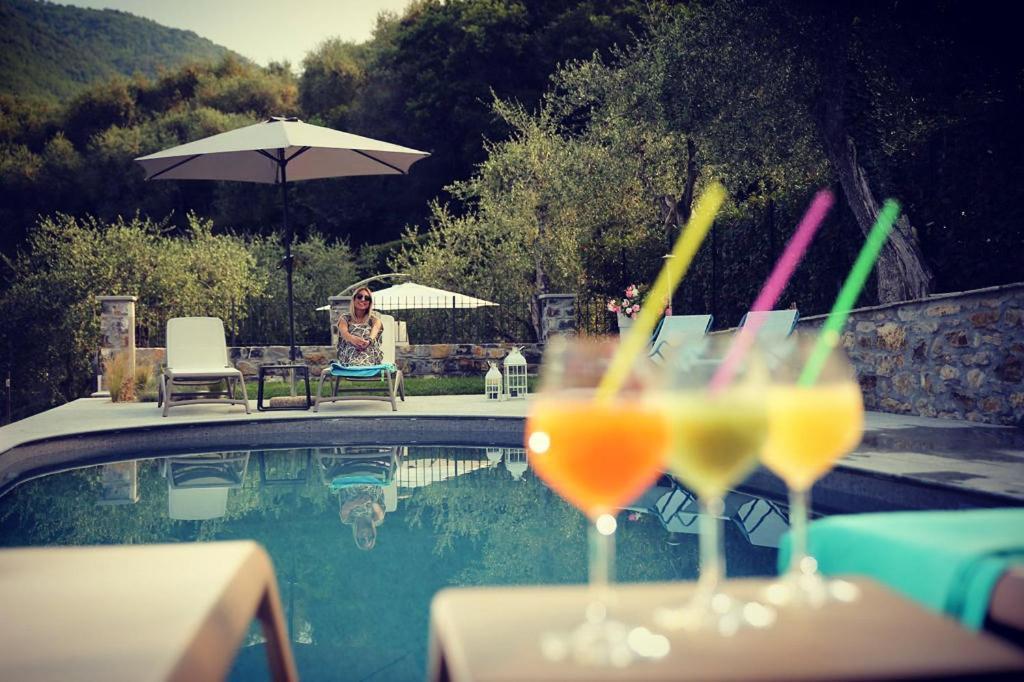 Casa Vacanze Gli Ulivi Borgomaro Luaran gambar